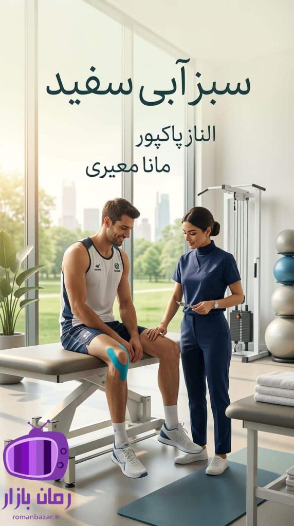 رمان سبز آبی سفید اثر الناز پاکپور و منا معیری دانلود / پرچالش
